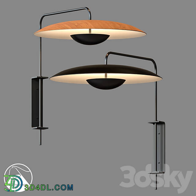 LampsShop.ru B4161 Sconce Flying Saucer 3D Models