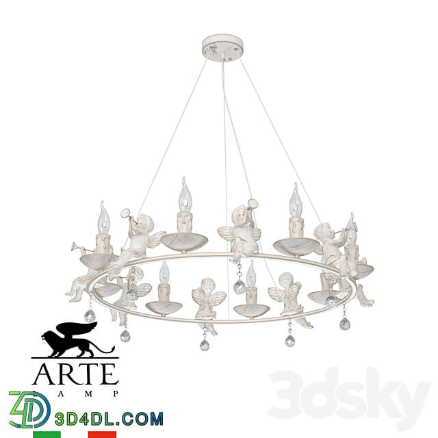 Pendant light - ARTE Lamp AMUR A1133SP-8WG OM