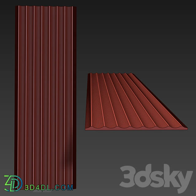 Bands Waves 2.0 3D Models 3DSKY