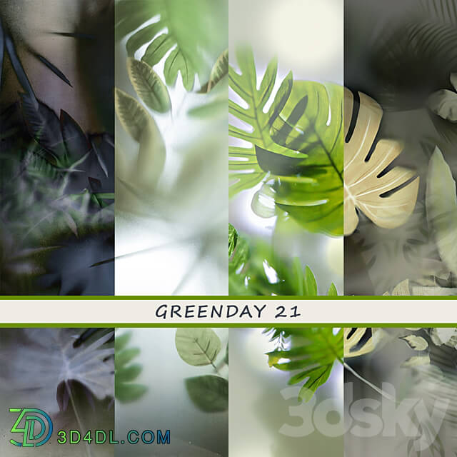 Wall covering - Designer wallpaper GREENDAY 21 pack1