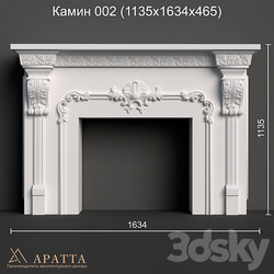 Fireplace 002 1135x1634x465 3D Models 3DSKY 