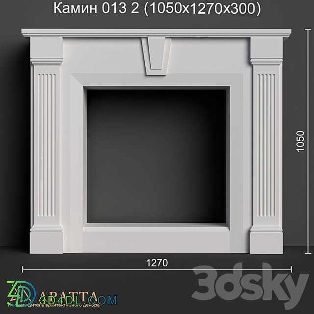 Fireplace - Fireplace 013 2 _1050x1270x300_