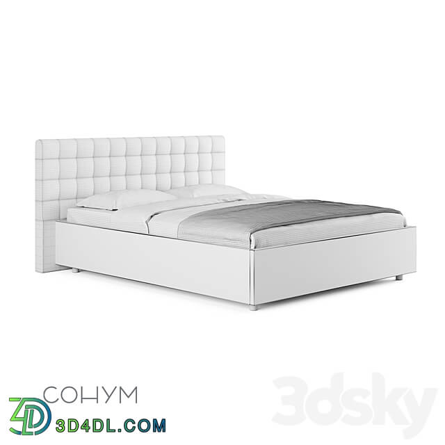 Siena bed Bed 3D Models 3DSKY