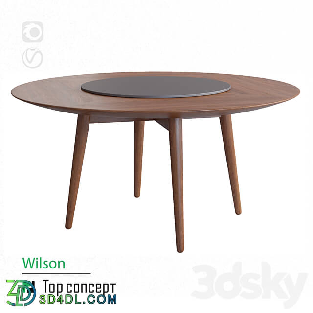 Table - Round dining table Wilson _160_