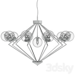 Pendant light - FABRICIO SP11 CHROME _ TRANSPARENTE 