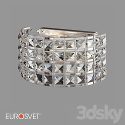 OM Wall lamp with crystal Eurosvet 10115 2 Kira 3D Models 3DSKY 