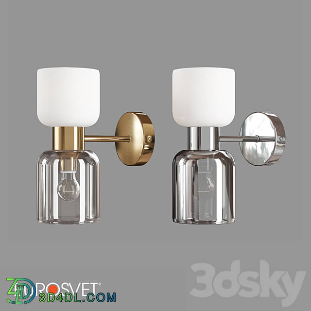 OM Wall lamp Eurosvet 60118 2 Tandem 3D Models 3DSKY