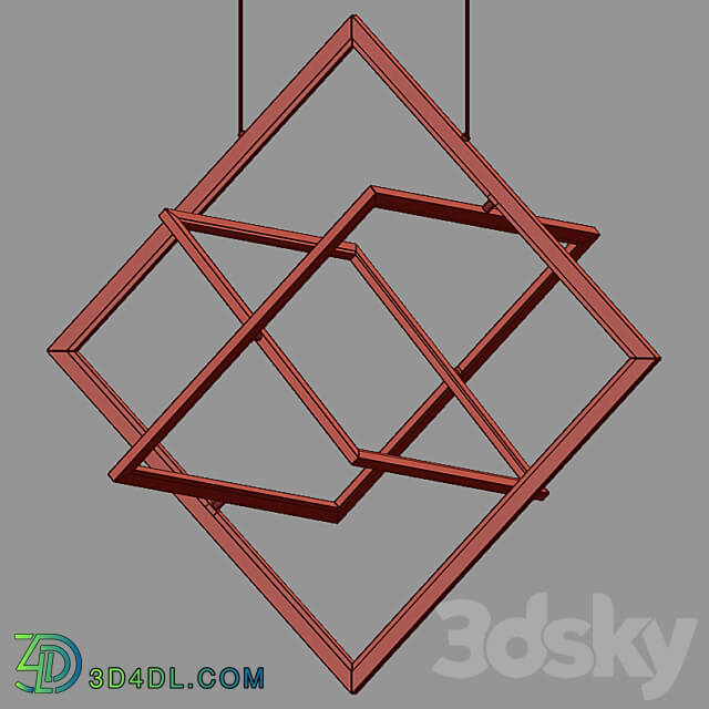 Pendant light - OM Suspended LED luminaire Eurosvet 90224_3 Maya