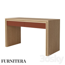 Nolan writing desk in oak veneer Table 3D Models 3DSKY 