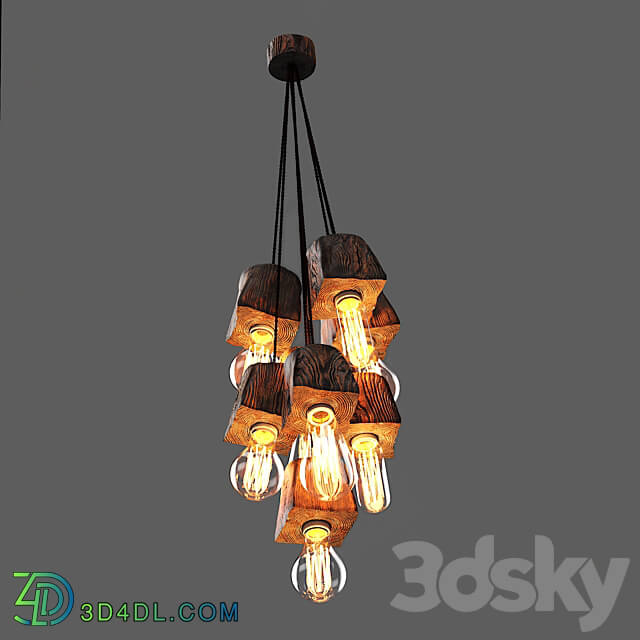 Pendant light - Querk_08 Dark OM