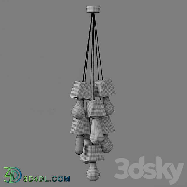 Pendant light - Querk_08 Dark OM