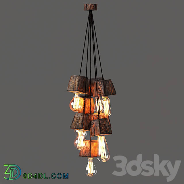 Pendant light - Querk_08 Dark OM