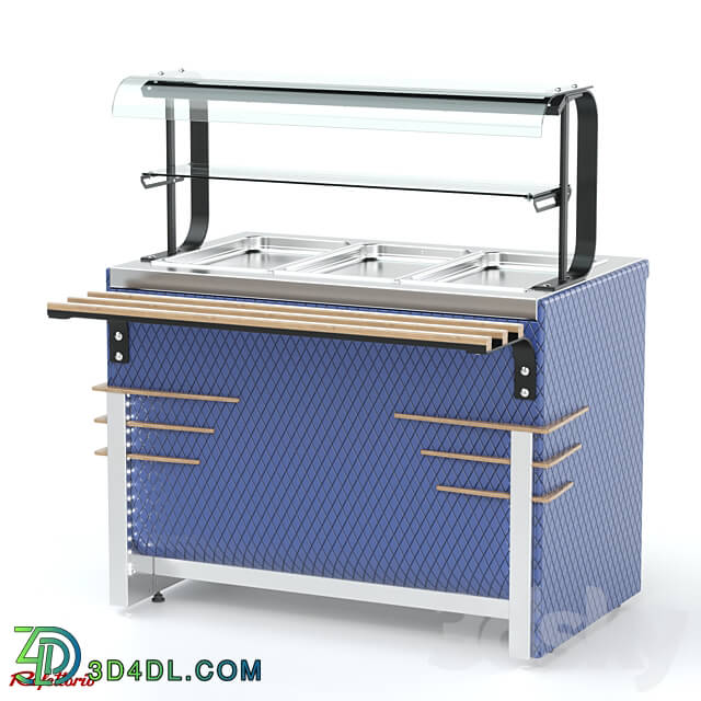 Bain marie for second courses RM2х Case 3D Models 3DSKY