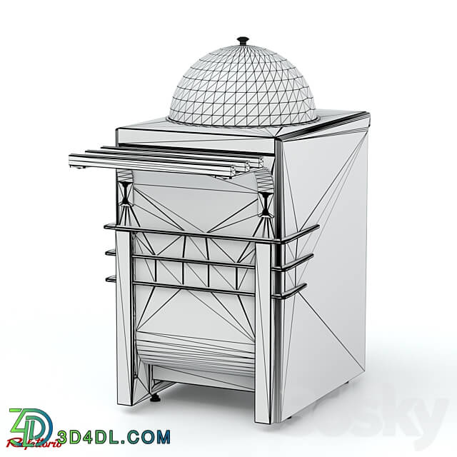 Dispenser lift for plates RD2 Case 3D Models 3DSKY