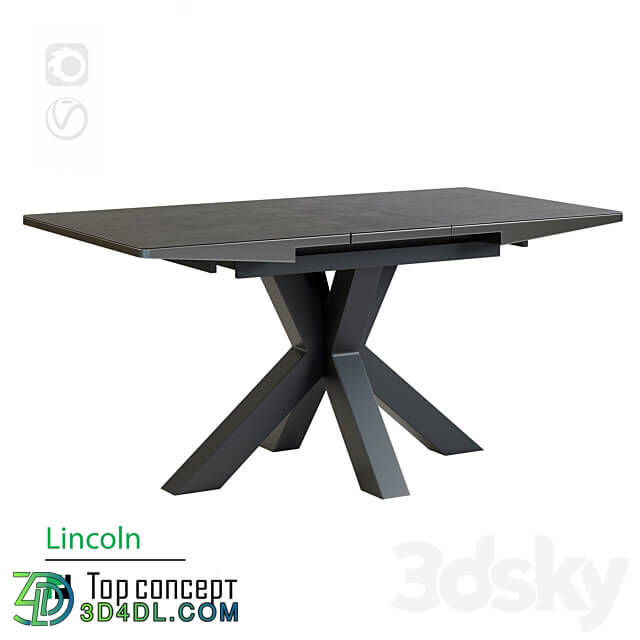 Table - Folding table Lincoln _120 _ 30 cm_