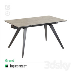 Folding table Grant 160 80 3D Models 3DSKY 