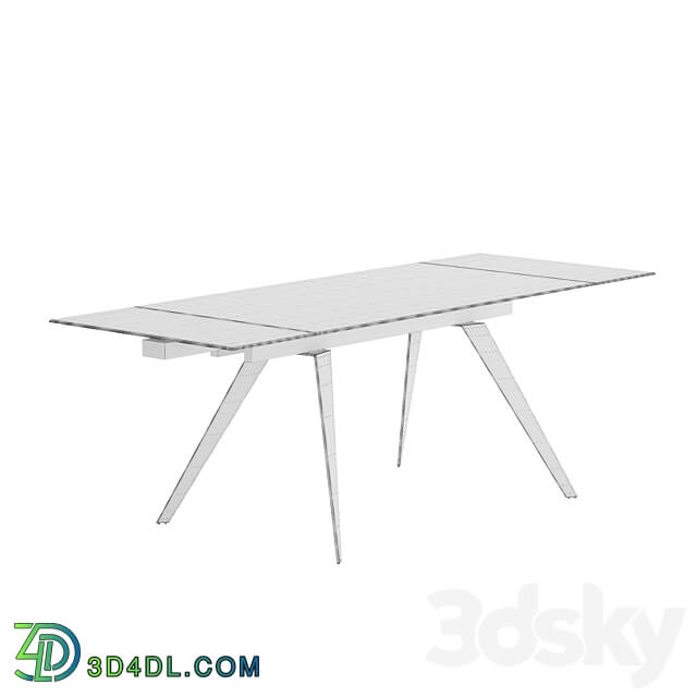 Folding table Grant 160 80 3D Models 3DSKY