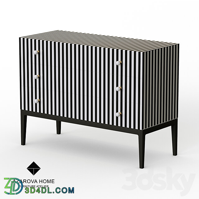 OM Chest of drawers Azarova Home Chest of drawers JACKSON Sideboard Chest of drawer 3D Models 3DSKY