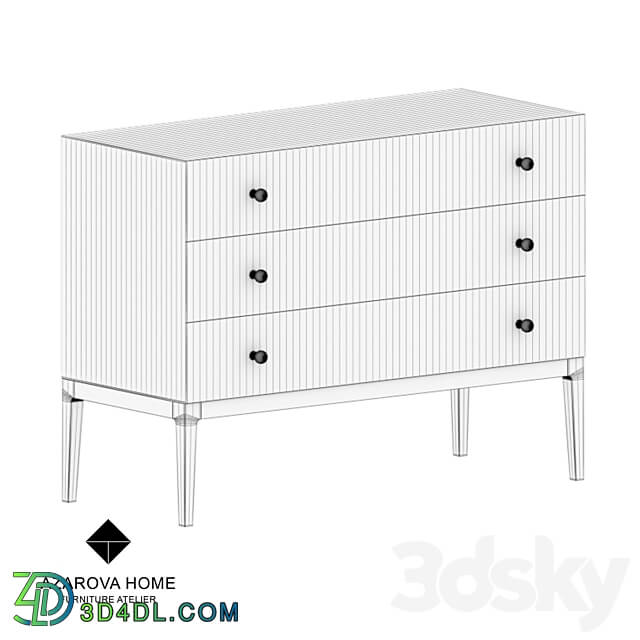 OM Chest of drawers Azarova Home Chest of drawers JACKSON Sideboard Chest of drawer 3D Models 3DSKY