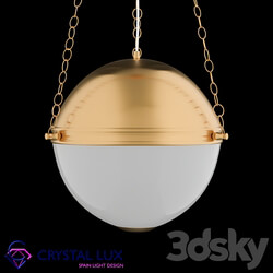 GUSTAVO SP3 BRONZE CHROME Pendant light 3D Models 3DSKY 
