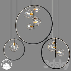 Pendant light - LampsShop.ru PDL2267a Pendant Rainbow Bubble Laps 