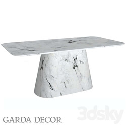 Table - Dining Table Wales Marble 45 Ex Dt185 Garda Decor 