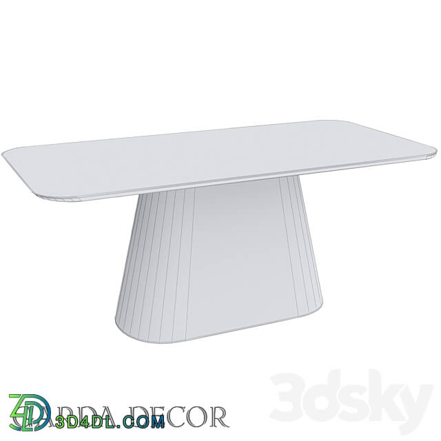 Table - Dining Table Wales Marble 45 Ex Dt185 Garda Decor