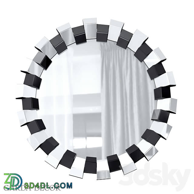 Mirror - Decorative Round Mirror 50SX-1610 Garda Decor