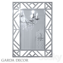 Mirror - RECTANGULAR DECORATIVE MIRROR KFE1350 Garda Decor 