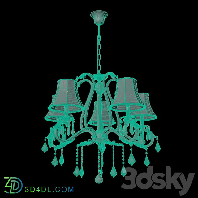 Pendant light - 355011805 Chandelier CHIARO Sofia