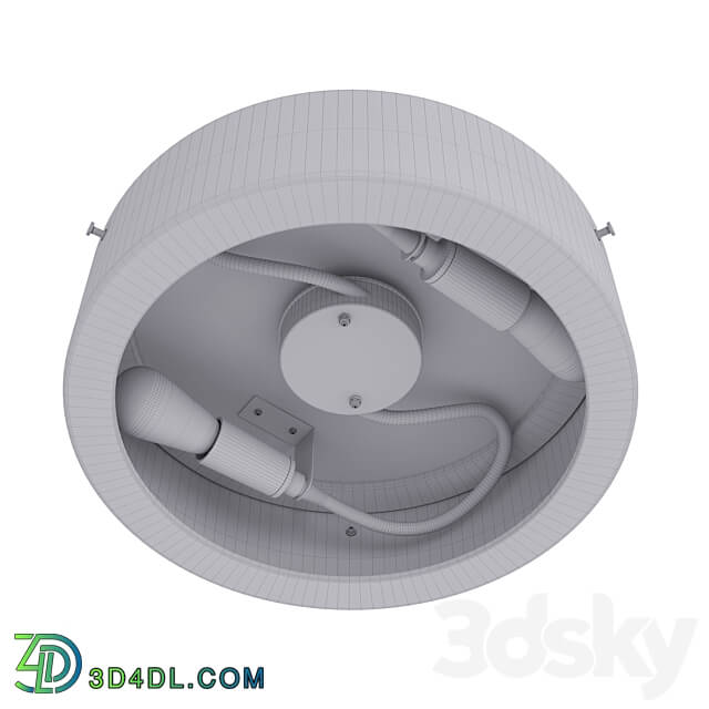 Tablet lamp art. 3758 by Pikartlights Ceiling lamp 3D Models 3DSKY