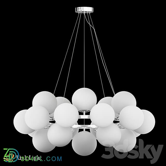 Sida chrome 07508 20A 02 OM Pendant light 3D Models 3DSKY