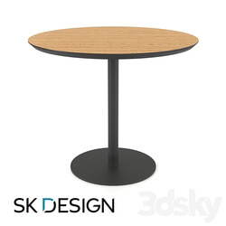 Dining table Soul Round D90 3D Models 3DSKY 