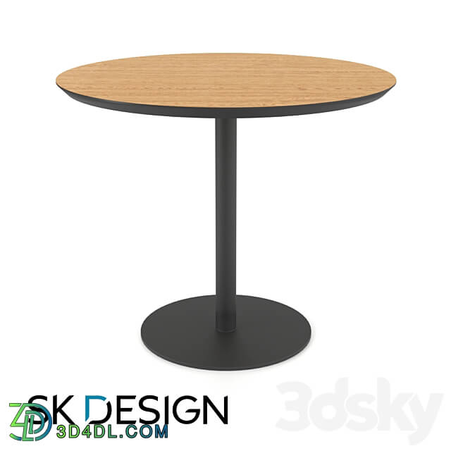 Dining table Soul Round D90 3D Models 3DSKY