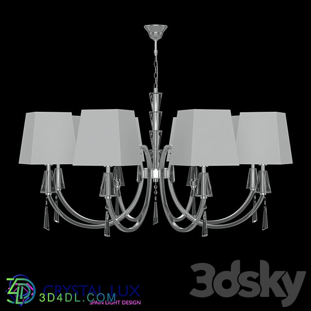 Pendant light - Marsela SP-PL8 Nickel