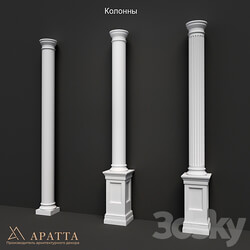 Columns 022 024 3D Models 3DSKY 