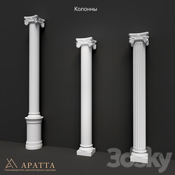 Columns 028 030 3D Models 3DSKY 