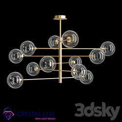 Marzo SP12 Bronze Transparente Pendant light 3D Models 3DSKY 