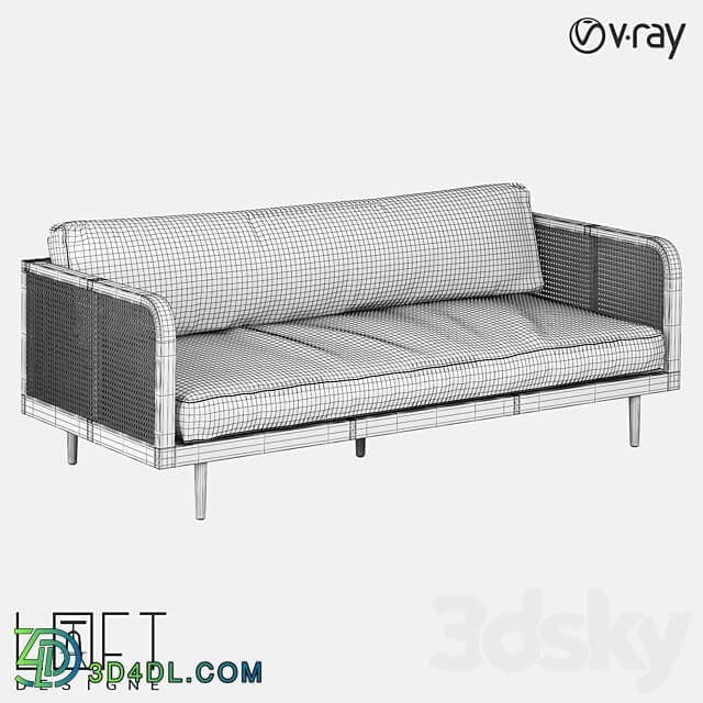 Sofa LoftDesigne 2503 model 3D Models 3DSKY