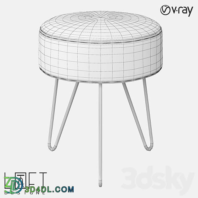 LoftDesigne 3788 model stool Other 3D Models 3DSKY