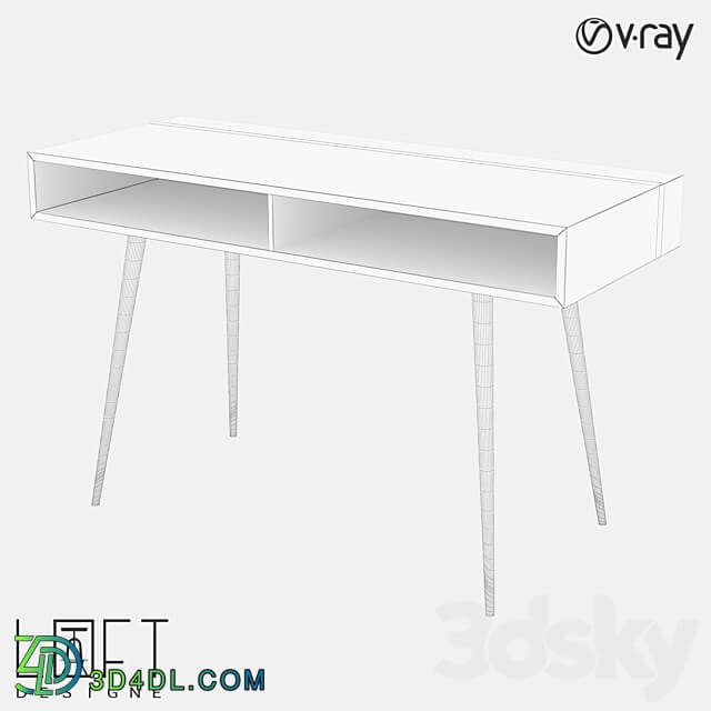 LoftDesigne 221 model table Table 3D Models 3DSKY