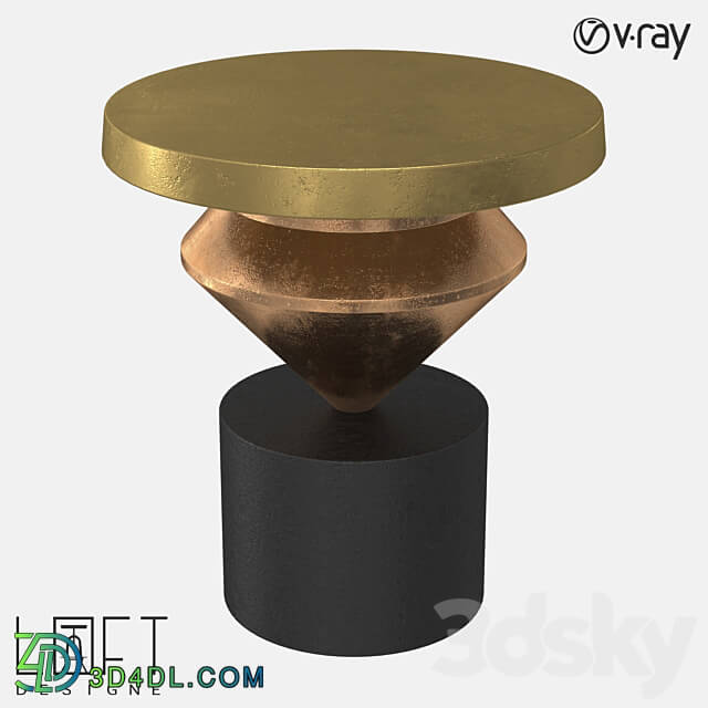 Coffee table LoftDesigne 6022 model 3D Models 3DSKY