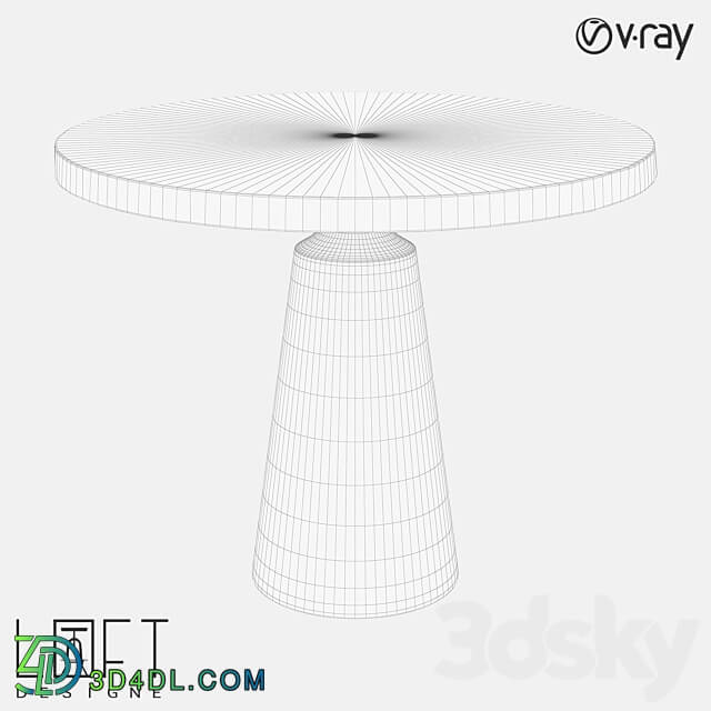 Table - Coffee table LoftDesigne 6028 model