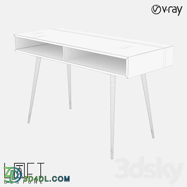 Table - LoftDesigne 6564 model table