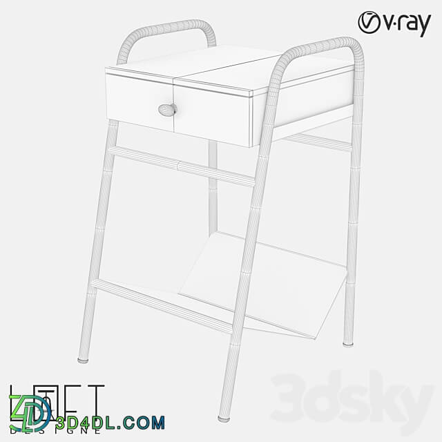 Sideboard _ Chest of drawer - Drawer unit LoftDesigne 7009 model