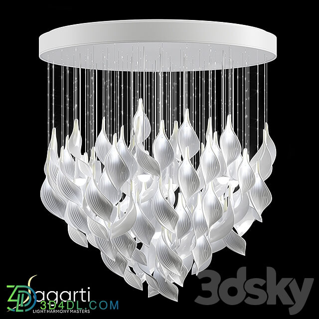 Pendant light - OM Sagarti Espira chandelier_ art. Es.S.90.110