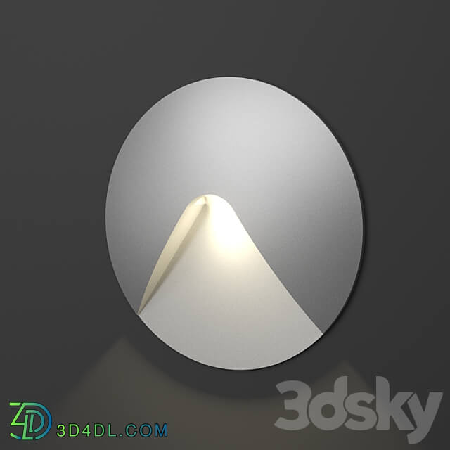 Integrator IT 750 Round LED Staircase LED Wall Light 3D Models 3DSKY