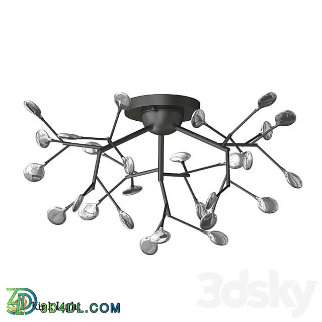 Lamp Vetta black 07521 27 19 OM Ceiling lamp 3D Models 3DSKY