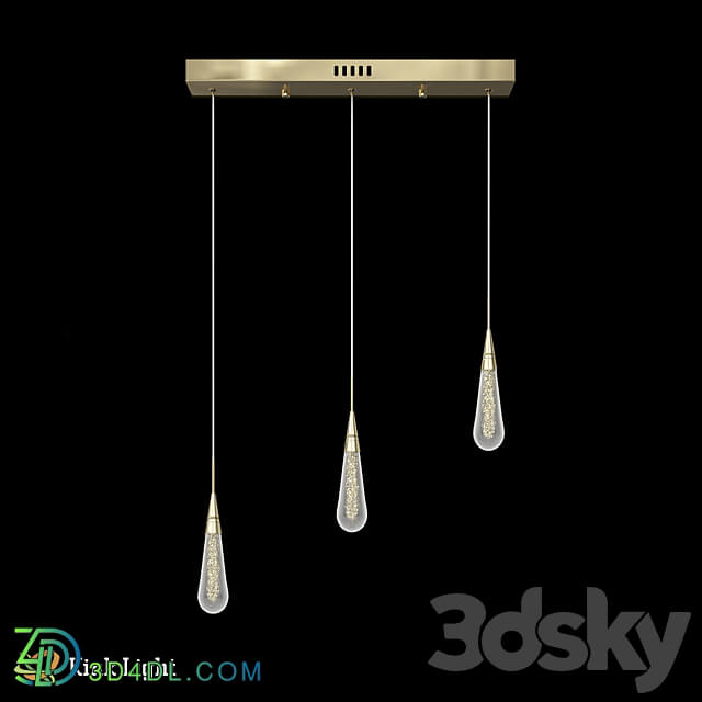 Pendant Gutta gold 07861 3AS 33 OM Pendant light 3D Models 3DSKY