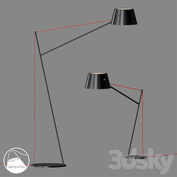 LampsShop.com T6077 Floor Lamp Tension 3D Models 3DSKY 